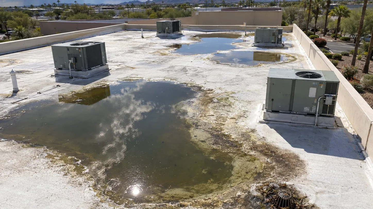 Ponding Water Roof Repair in Pembroke Pines, FL