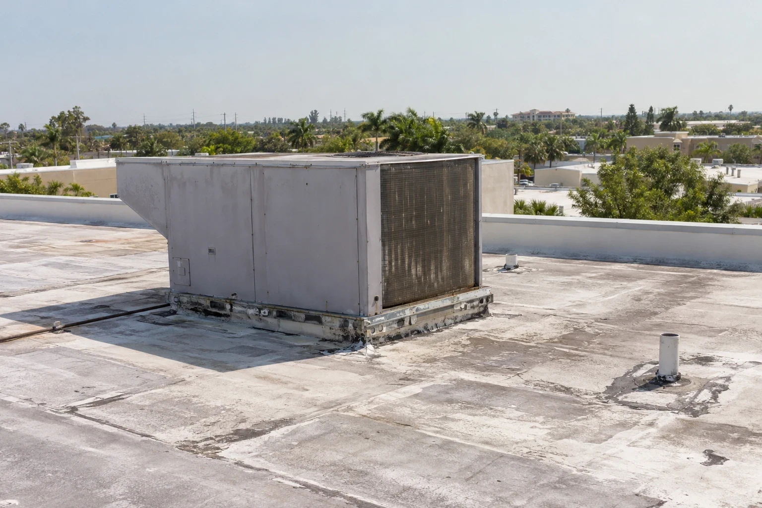 Occupied Building Reroofing in Pembroke Pines, FL